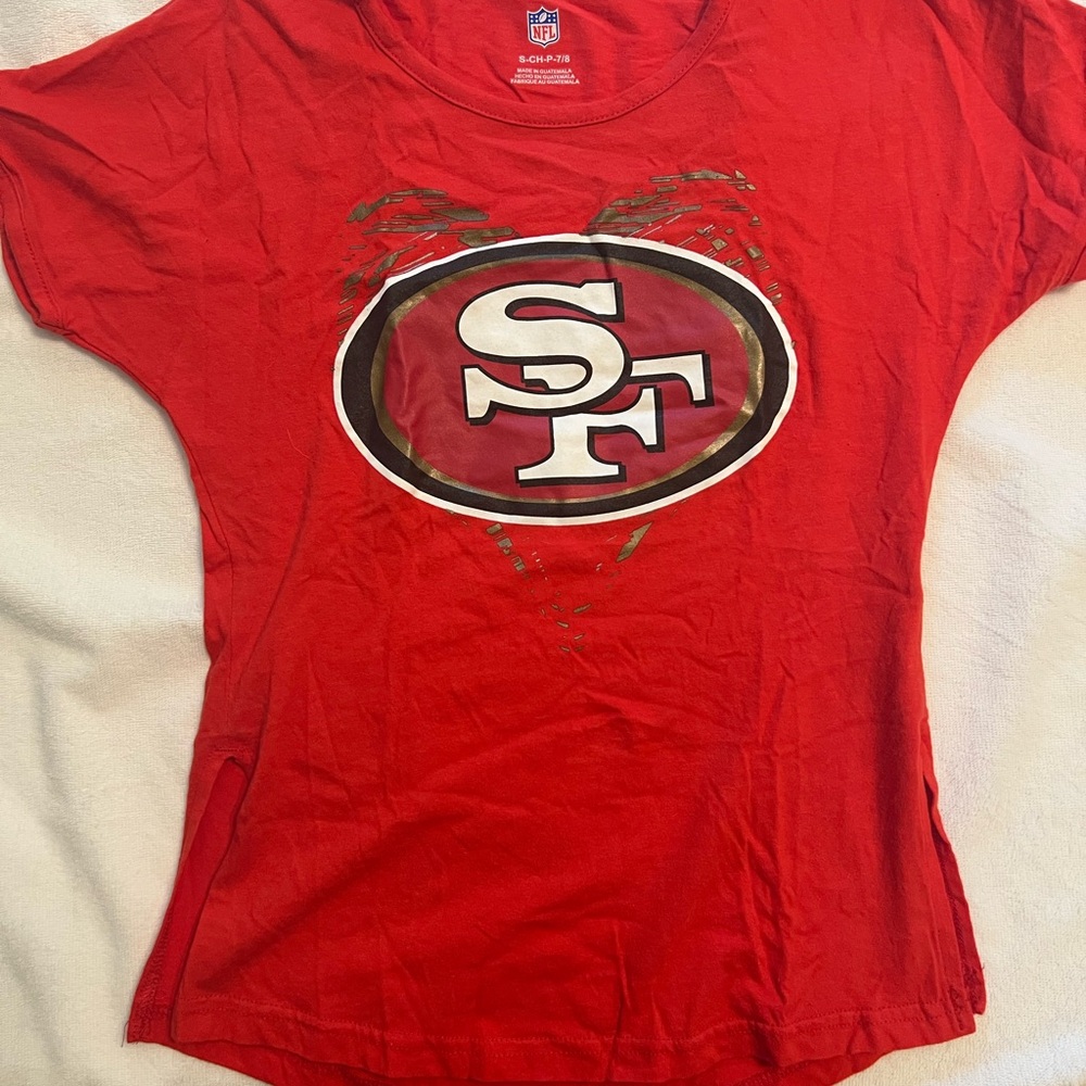 NFL Red Short Sleeve Tee